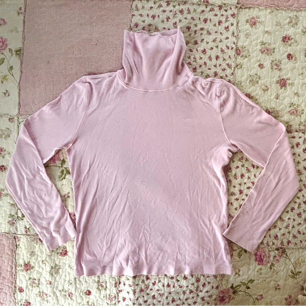 St. John’s Bay Pink Long Sleeve Turtleneck